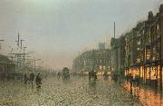Liverpoool from Wapping Atkinson Grimshaw